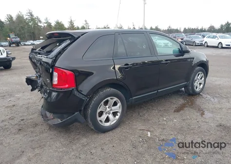 2013 Ford Edge Sel from USA, damaged, VIN 2FMDK4JC9DBE12218
